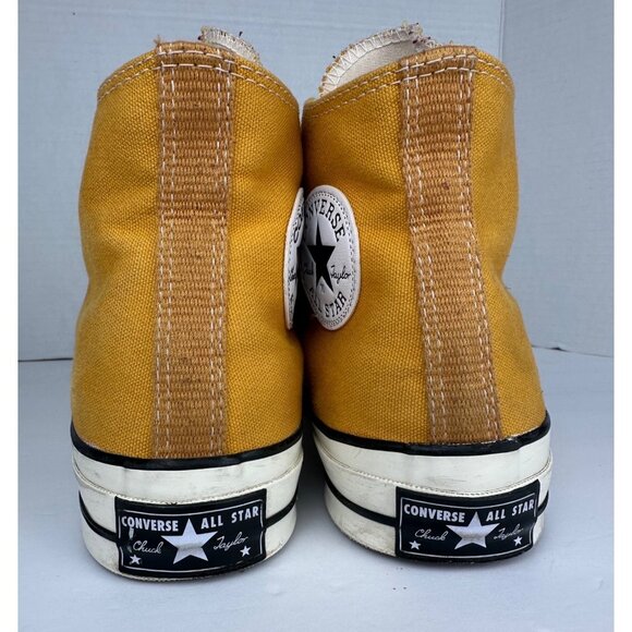 Converse Chuck Taylor All Star High Tops Womens US 8.5 Mens 6.5 Yellow Gold - Picture 8 of 13